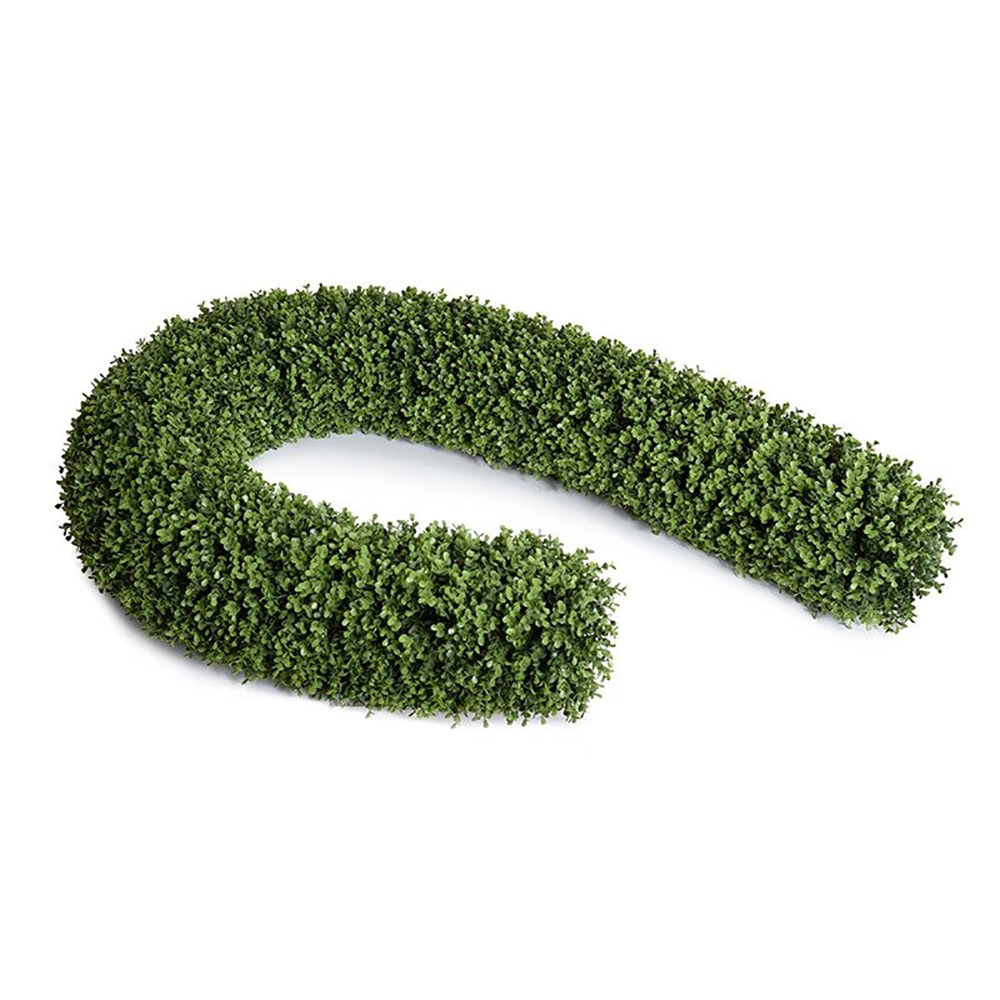 6in Wide Faux Boxwood Garland