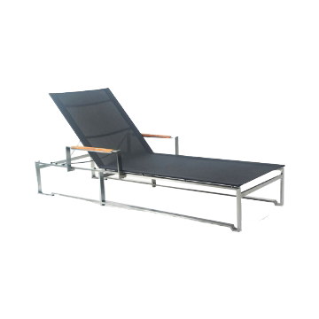 POVL Outdoor Sture Sling Chaise Lounger - Set of 2