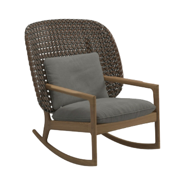Gloster Kay High Back Rocking Chair