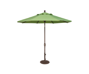 LAUREL CANYON 11 ft. Round Steel Cantilever Offset Outdoor Patio Umbrella  in Beige-HDC118B - The Home Depot