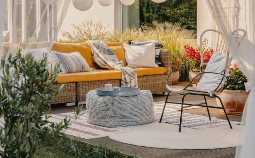 Patio Pro Tips - How to Pick and Hang Outdoor Curtains - AuthenTEAK
