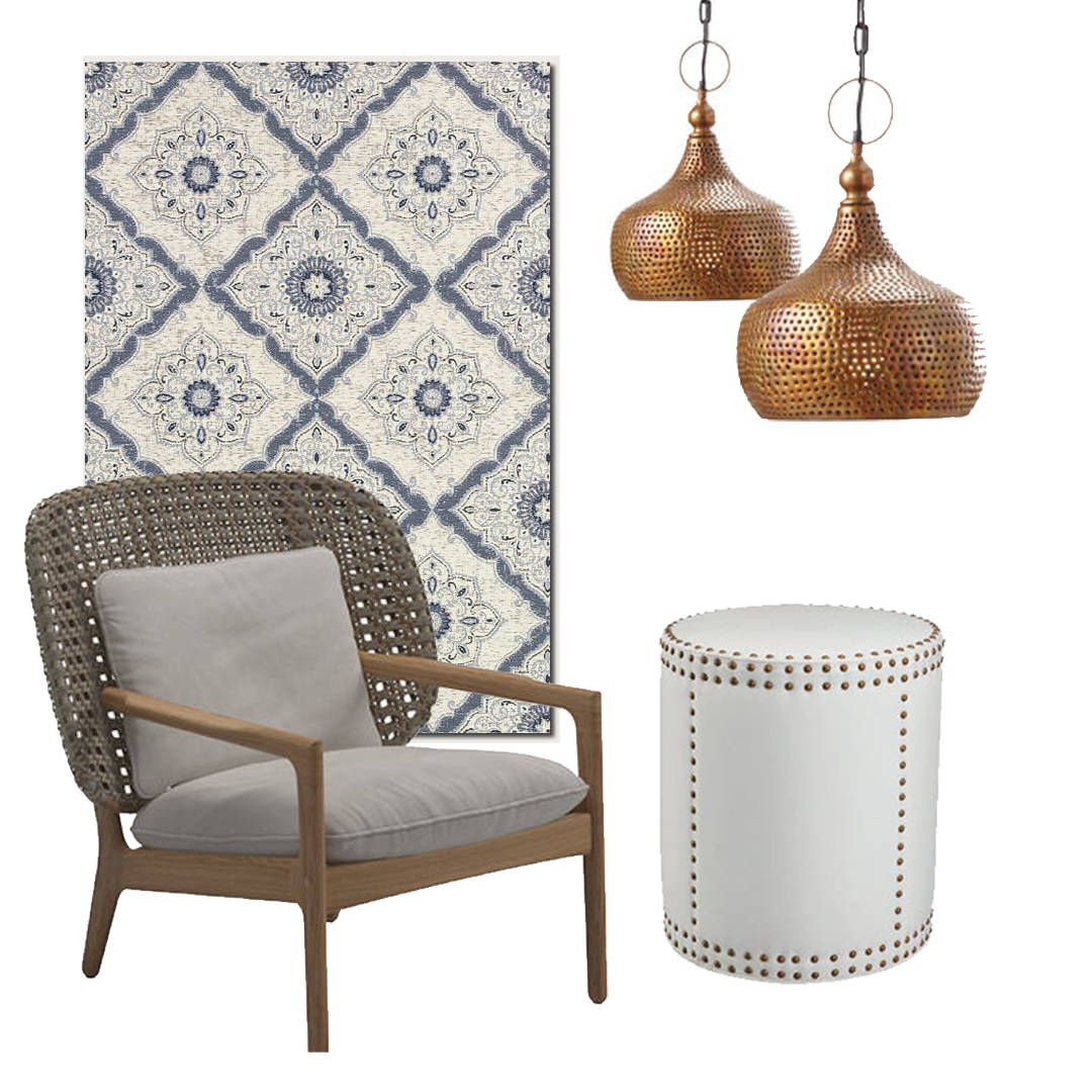 Various Moroccan inspired items