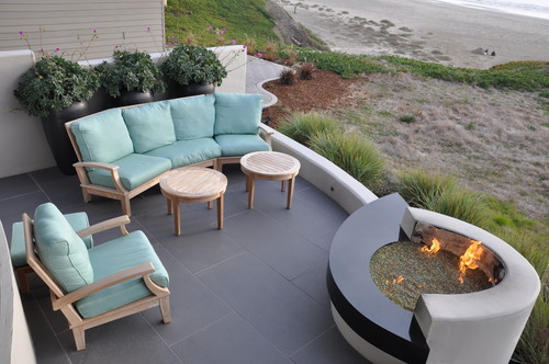 Modern Beach Vision Modern Patio, San Luis Obispo