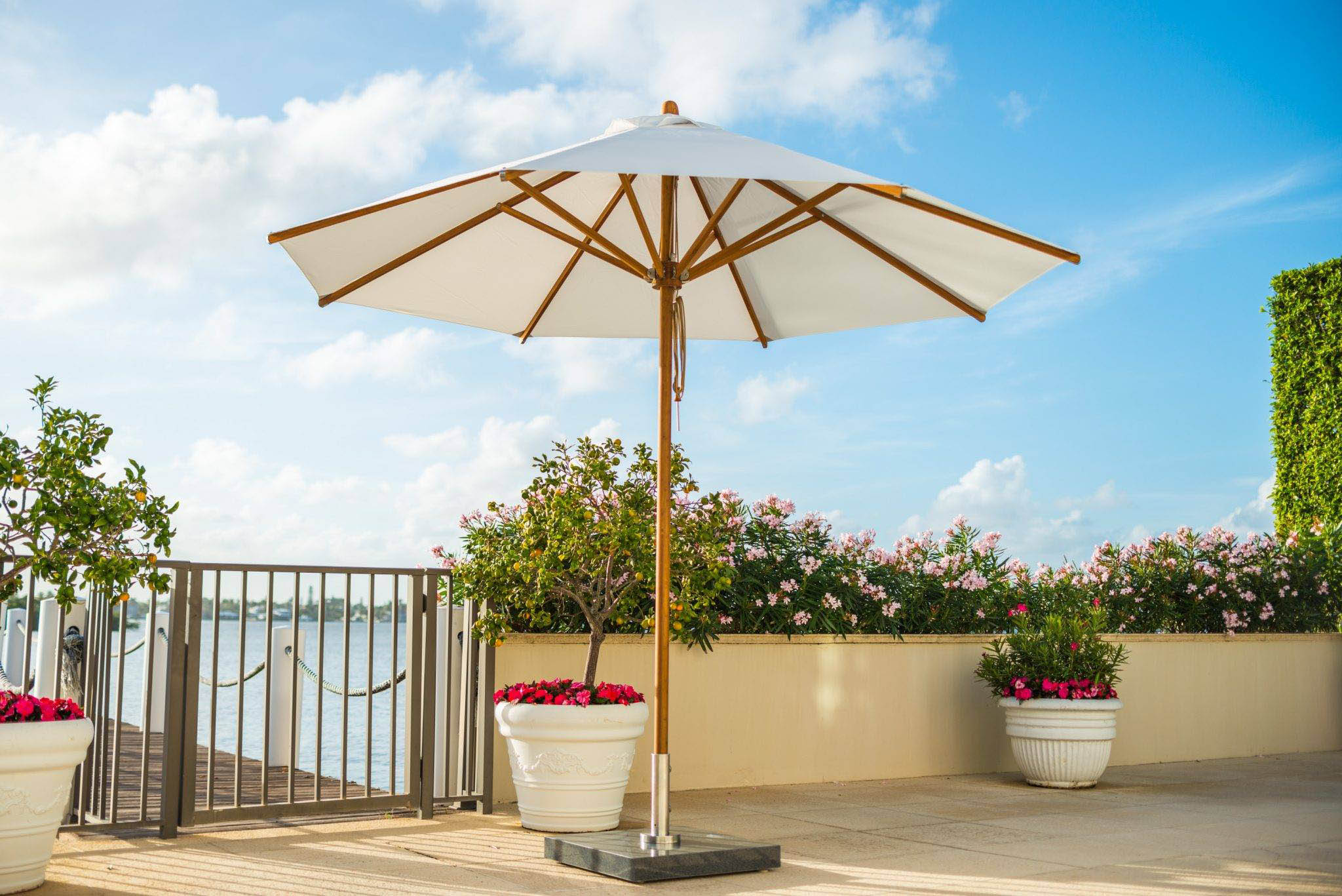 best price on patio umbrellas